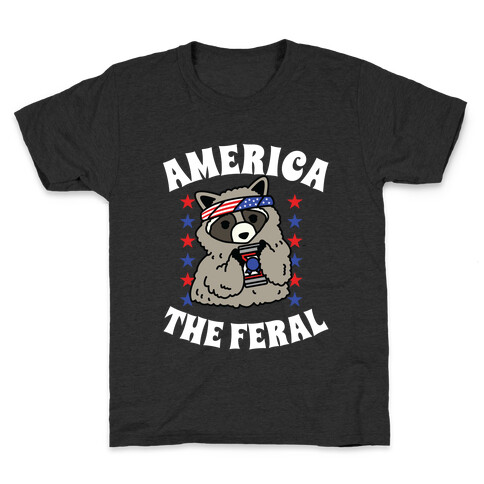 America The Feral  Kids T-Shirt