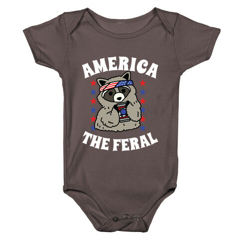 America The Feral  Baby One-Piece
