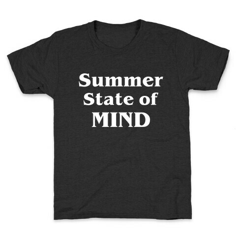 Summer State Of Mind Kids T-Shirt