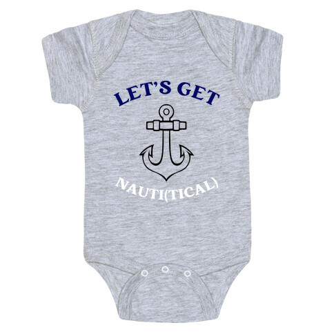 Let's Get Nauti(tical) Baby One-Piece