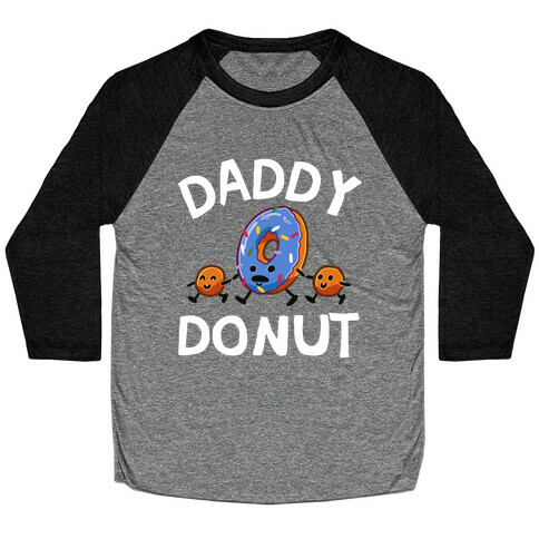 Daddy Donut Baseball Tee