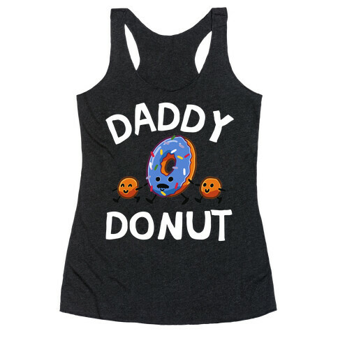 Daddy Donut Racerback Tank Top