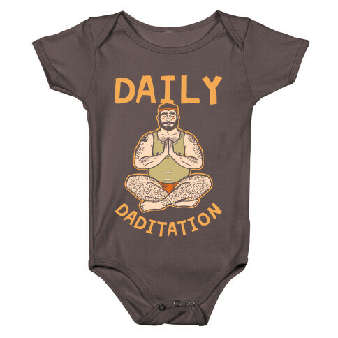 Daily Daditation Baby One-Piece