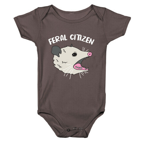 Feral Citizen  Baby One-Piece