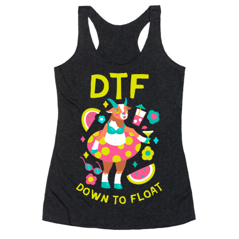 DTF (Down To Float) Racerback Tank Top