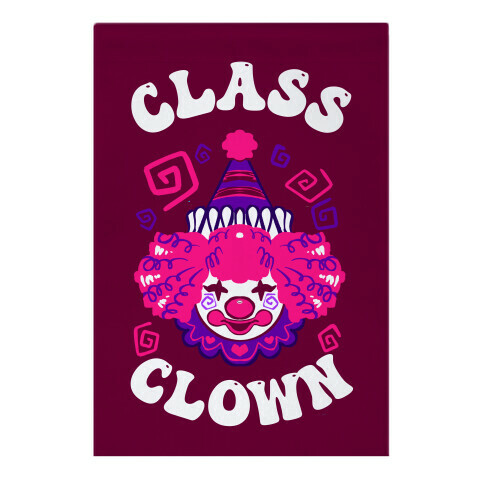 Class Clown Garden Flag