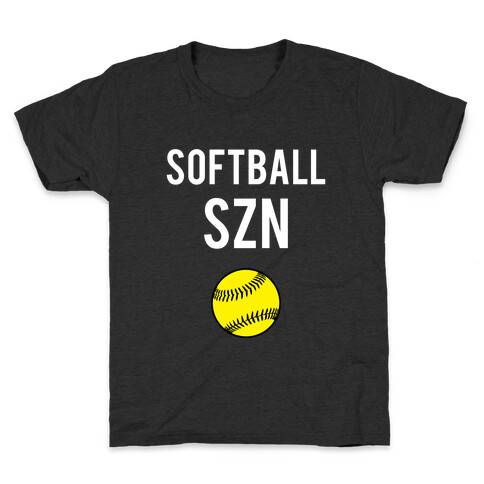 Softball Szn Kids T-Shirt