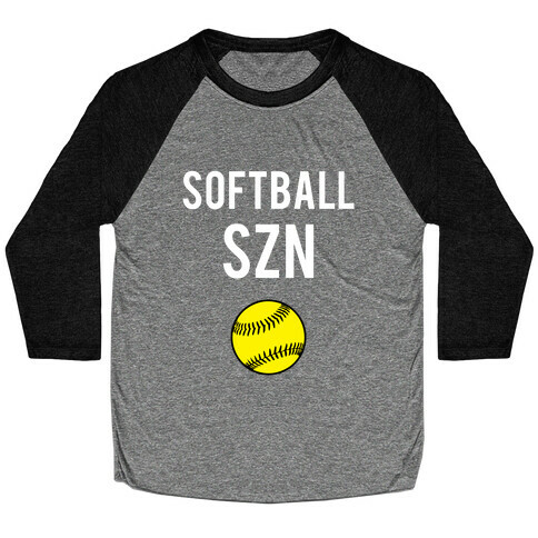 Softball Szn Baseball Tee