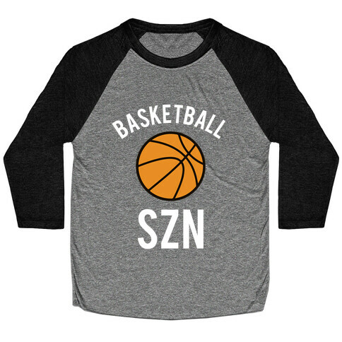 Basketball Szn Baseball Tee