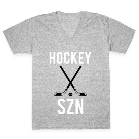 Hockey Szn V-Neck Tee Shirt