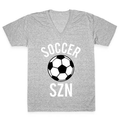 Soccer Szn V-Neck Tee Shirt