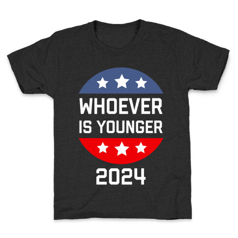  Whoever Is Younger 2024 Kids T-Shirt