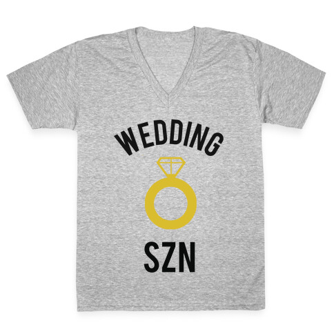 Wedding Szn V-Neck Tee Shirt