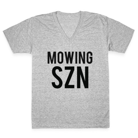 Mowing Szn V-Neck Tee Shirt