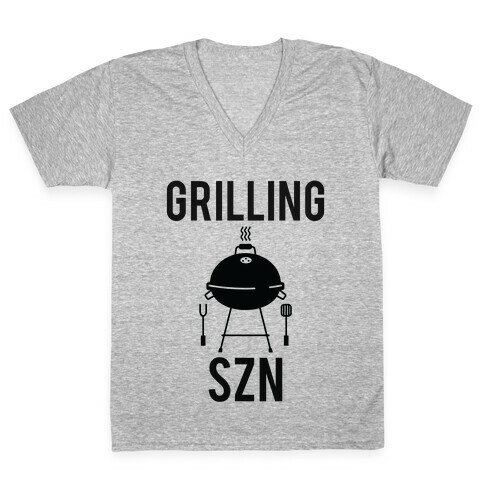 Grilling Szn V-Neck Tee Shirt