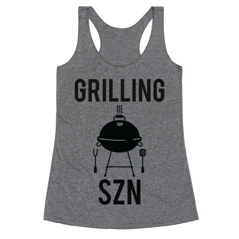 Grilling Szn Racerback Tank Top