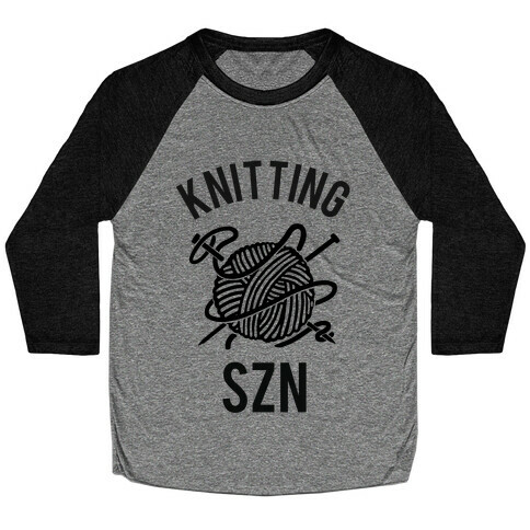 Knitting Szn Baseball Tee