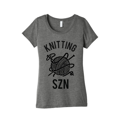 Knitting Szn Womens T-Shirt