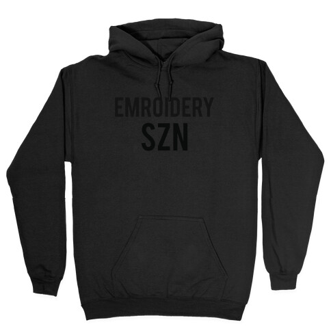 Emroidery Szn Hooded Sweatshirt