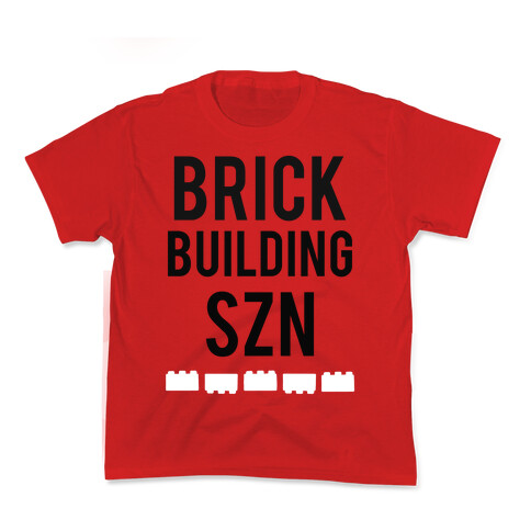 Brick Building Szn Kids T-Shirt