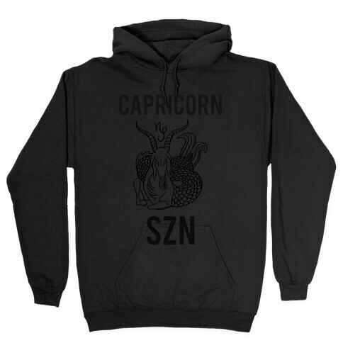 Capricorn Szn Hooded Sweatshirt