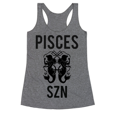 Pisces Szn Racerback Tank Top