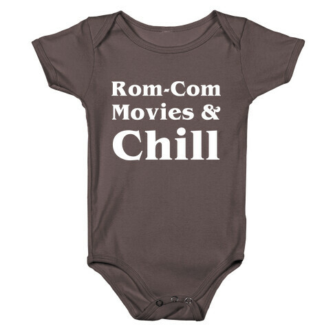 Rom-com Movies & Chill Baby One-Piece