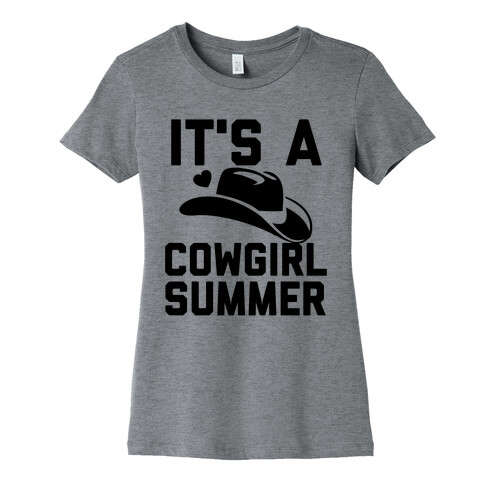 It's A Cowgirl Summer Womens T-Shirt