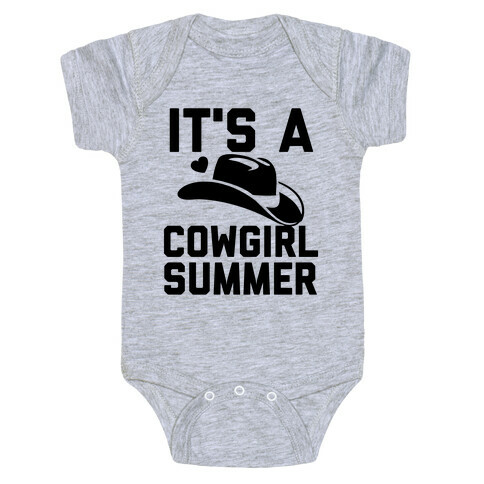 It's A Cowgirl Summer Baby One-Piece