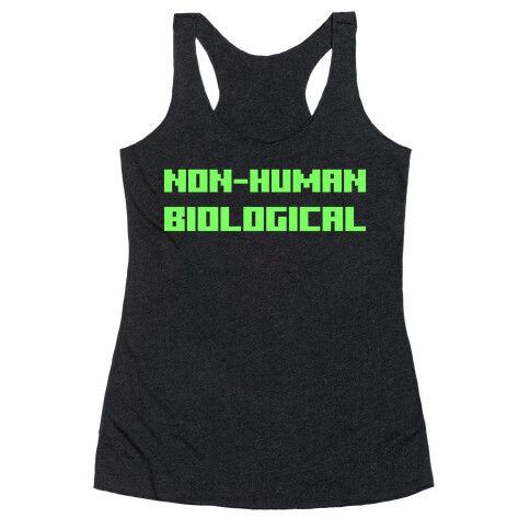 Non-human Biological  Racerback Tank Top