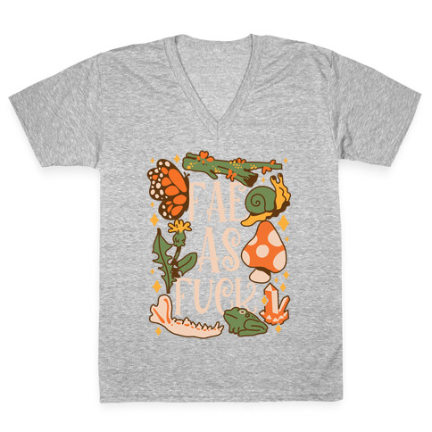 Fae As F*** V-Neck Tee Shirt