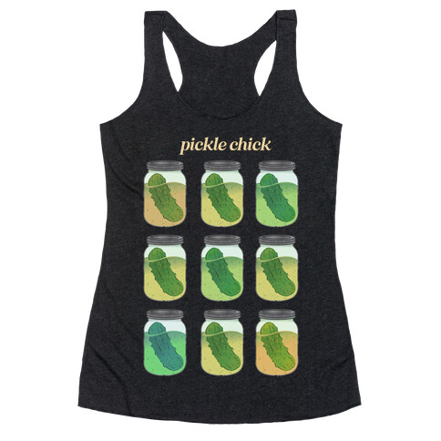 Pickle Chick  Racerback Tank Top