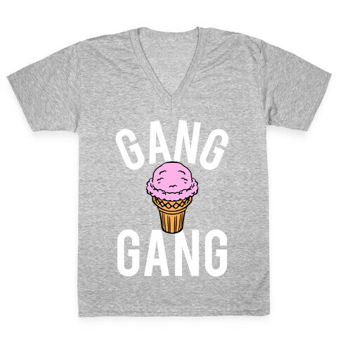 Gang Gang V-Neck Tee Shirt