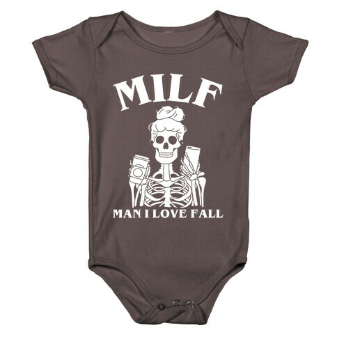 Milf Man I Love Fall  Baby One-Piece