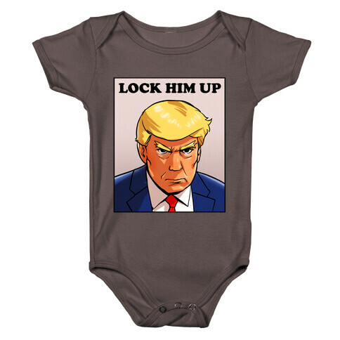  Lock Him Up  Baby One-Piece