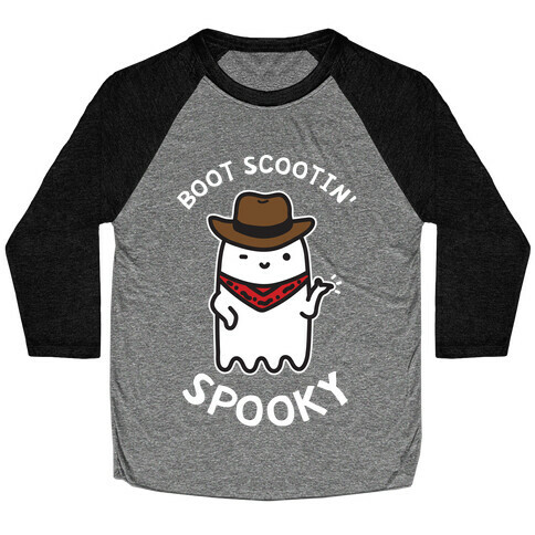 Boot Scootin' Spooky Baseball Tee