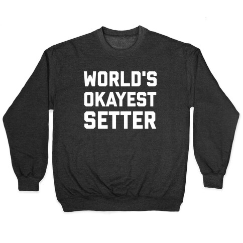 World's Okayest Setter Pullover