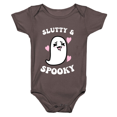 Slutty & Spooky  Baby One-Piece