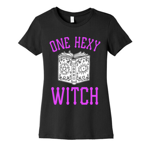 One Hexy Witch  Womens T-Shirt