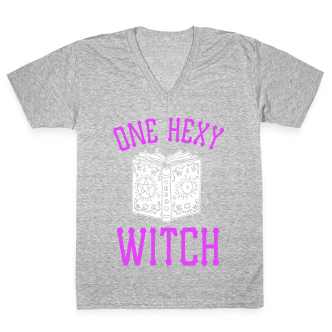 One Hexy Witch  V-Neck Tee Shirt