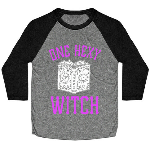 One Hexy Witch  Baseball Tee