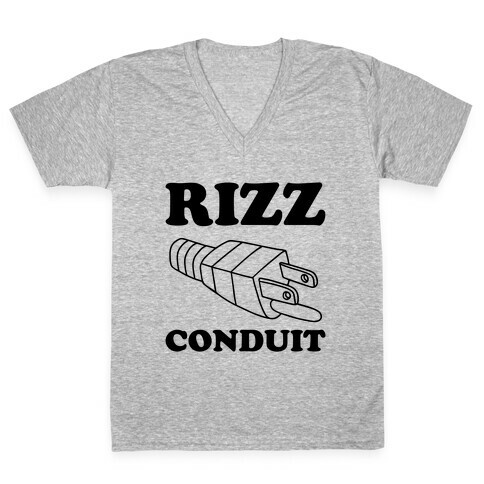 Rizz Conduit  V-Neck Tee Shirt