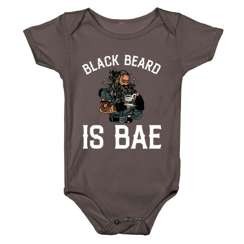Black Beard Is Bae  Baby One-Piece