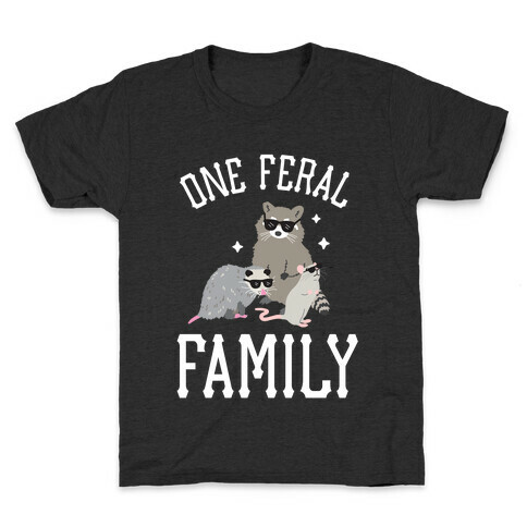 One Feral Family  Kids T-Shirt