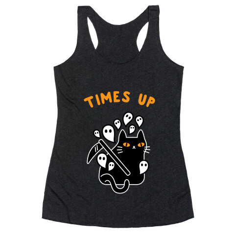 Times Up  Racerback Tank Top