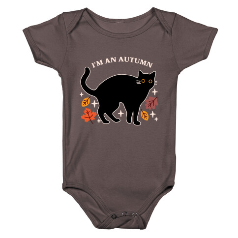 I'm An Autumn  Baby One-Piece