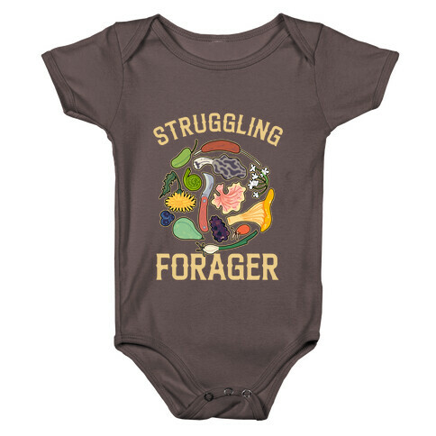 Struggling Forager  Baby One-Piece