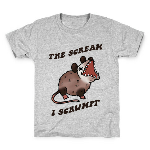 The Scream I Scrumpt Kids T-Shirt