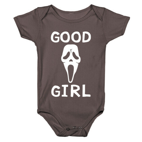 Good Girl Ghost Face Baby One-Piece