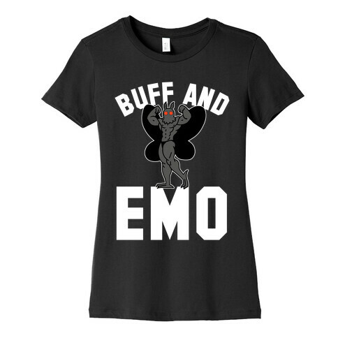 Buff And Emo  Womens T-Shirt